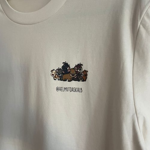 Alternative view of Vintage White helmutdaskalb & Freunde T-Shirt